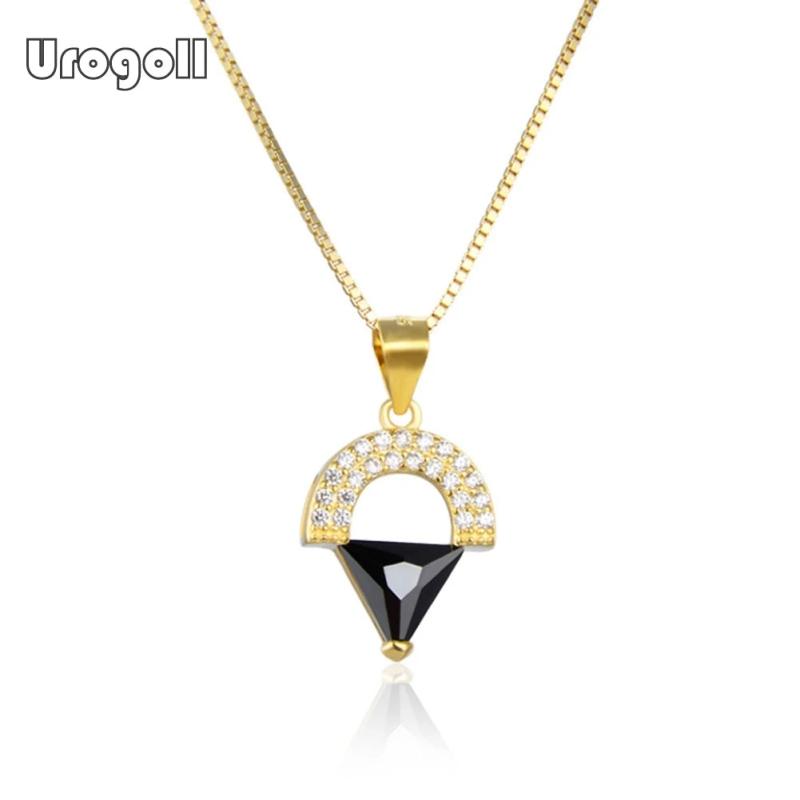 925 Silver Pendant Necklace for Women Anniversary Party Jewelry