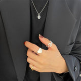 925 Silver Opal Necklace for Women