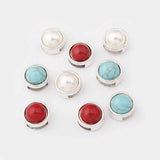 10pcs Antique Silver 10mm Flat Leather Slider Spacer for Bracelets & Bangles