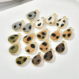 Alloy Leopard Print Drop Earrings DIY Accessories