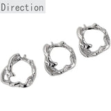14k Baroque Geometric Square Pendant DIY Hand-Eared Pendant Material Accessories