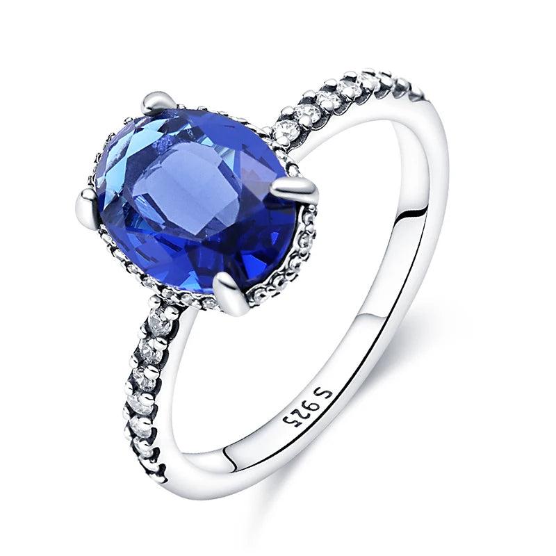 925 Sterling Silver Flower Rings for Women