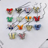 Colorful Butterfly Clay Bead DIY Jewelry Accessories