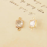 Copper-Clad Zircon Pendant DIY Jewelry Material
