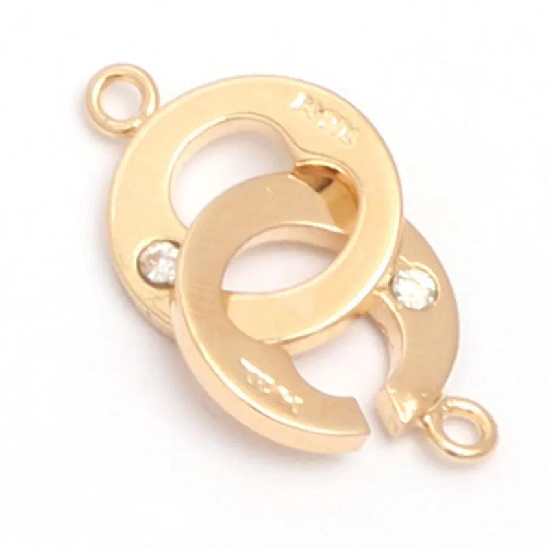 Hook & Eye Toggle Clasp 12mm 16mm DIY Jewelry Clasp Closure