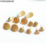 10pcs Alloy Ear Pin Diy Jewelry Accessories Material