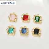 14k Star Shaped Zircon Pendant DIY Jewelry Materials