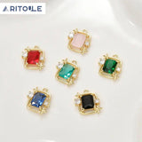 14k Star Shaped Zircon Pendant DIY Jewelry Materials