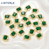 14k Star Shaped Zircon Pendant DIY Jewelry Materials