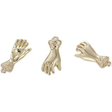 14K Personality Palm Gesture Pendant DIY Jewelry Making Kit