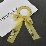 Chiffon Bow Knot Circle Fairy Earrings DIY Kit