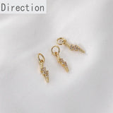 14k Lightning Pendant DIY Necklace Bracelet Material