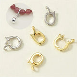 925 Silver Clasps Hooks for Bracelet Necklace DIY Jewelry Making