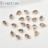 14k Zircon Water Drop Pendant Jewelry Material