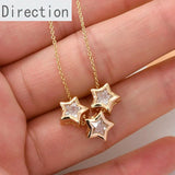 9mm Copper Plated 14k Silver Star Pendant for Diy Jewelry