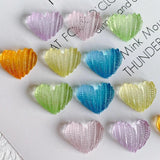 Acrylic Peach Heart Hairpin DIY Accessories