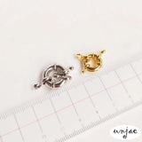 DIY Jewelry Accessories Circle Pearl Necklace Buckle
