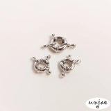 DIY Jewelry Accessories Circle Pearl Necklace Buckle