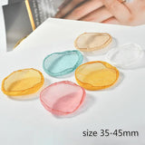 Chiffon Flower Petals Long Earrings DIY Jewelry Accessories