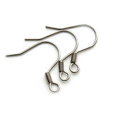 100pcs Stainless Steel Earring Hooks for DIY Earring Making