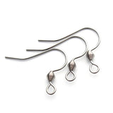 100pcs Stainless Steel Earring Hooks for DIY Earring Making