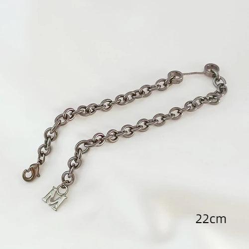 Gun Flat 0 Round Thick Chain Lobster Buckle DIY Accessories