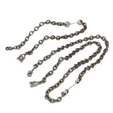 Gun Flat 0 Round Thick Chain Lobster Buckle DIY Accessories