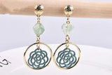 Crystal Jade Resin Beads Jewelry Accessory DIY Earrings Hair Cord