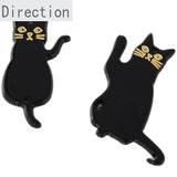 Acrylic Lucky Cat Long Tail Pendant for DIY Earrings