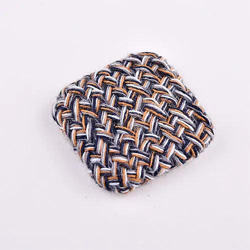 Korea Cotton Cloth Button Accessories DIY Earrings Brooch Hair Rope Bag Material