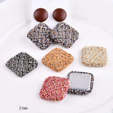 Korea Cotton Cloth Button Accessories DIY Earrings Brooch Hair Rope Bag Material