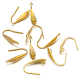 50Pcs Stainless Steel 2 Style Earring Hooks for DIY Jewelry Making