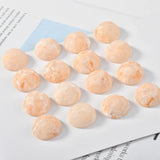 Avocado Green Resin Semi-Circular Patch DIY Earring Jewelry Materials 10 pcs