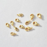 Copper Plated 14K Lobster Clasp for DIY Jewelry Necklace Bracelet
