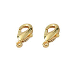 Copper Plated 14K Lobster Clasp for DIY Jewelry Necklace Bracelet