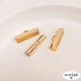 14K Bag Horse Clip Buckle for DIY Ribbon Jewelry Accessories