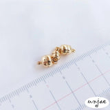Gold Burger Magnetic Buckle Bracelet Necklace DIY Jewelry Accessory
