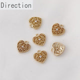Real Love Star Hollow Pendant DIY Earrings Bracelet Necklace Accessories