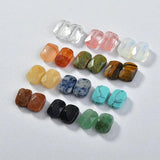 Faceted Natural Crystal Rectangular Beads, DIY Jewelry Materials