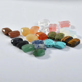 Faceted Natural Crystal Rectangular Beads, DIY Jewelry Materials