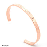 Women Bracelets Charms Letters Bangle Engagement BT201113