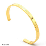 Women Bracelets Charms Letters Bangle Engagement BT201113