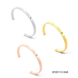 Women Bracelets Charms Letters Bangle Engagement BT201113