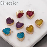 Natural Love Crystal Rough Stone Package Phnom Pendant DIY Bracelet Necklace