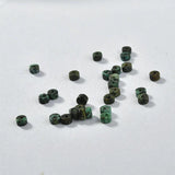 Natural Stone Rice Bead Round Tube Bead Septa DIY Retro Beaded Jewelry Material