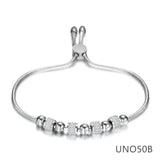 Mesh Bracelet with Charms for Women