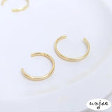 14K Light C-Shaped Bead Hanging Ring Set DIY Necklace Jewelry