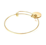 Round SILVER Charms Women's Bracelet Engagement