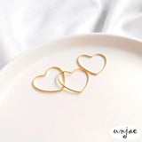 14K Geometric Earring Pendant Accessory for DIY Projects