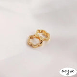 14k Plum Blossom Bead Ring Set, DIY Jewelry Material